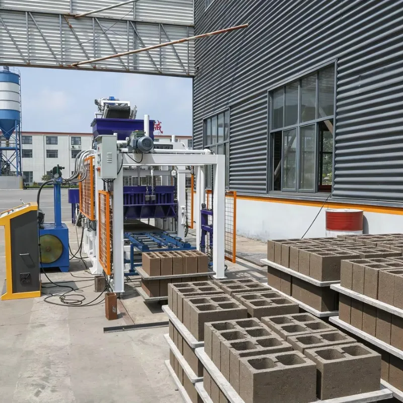 Customized Fully Automatic Concrete Block Making Machine Hollow Brick Making Machinery Cement Block Machine for Small Business i