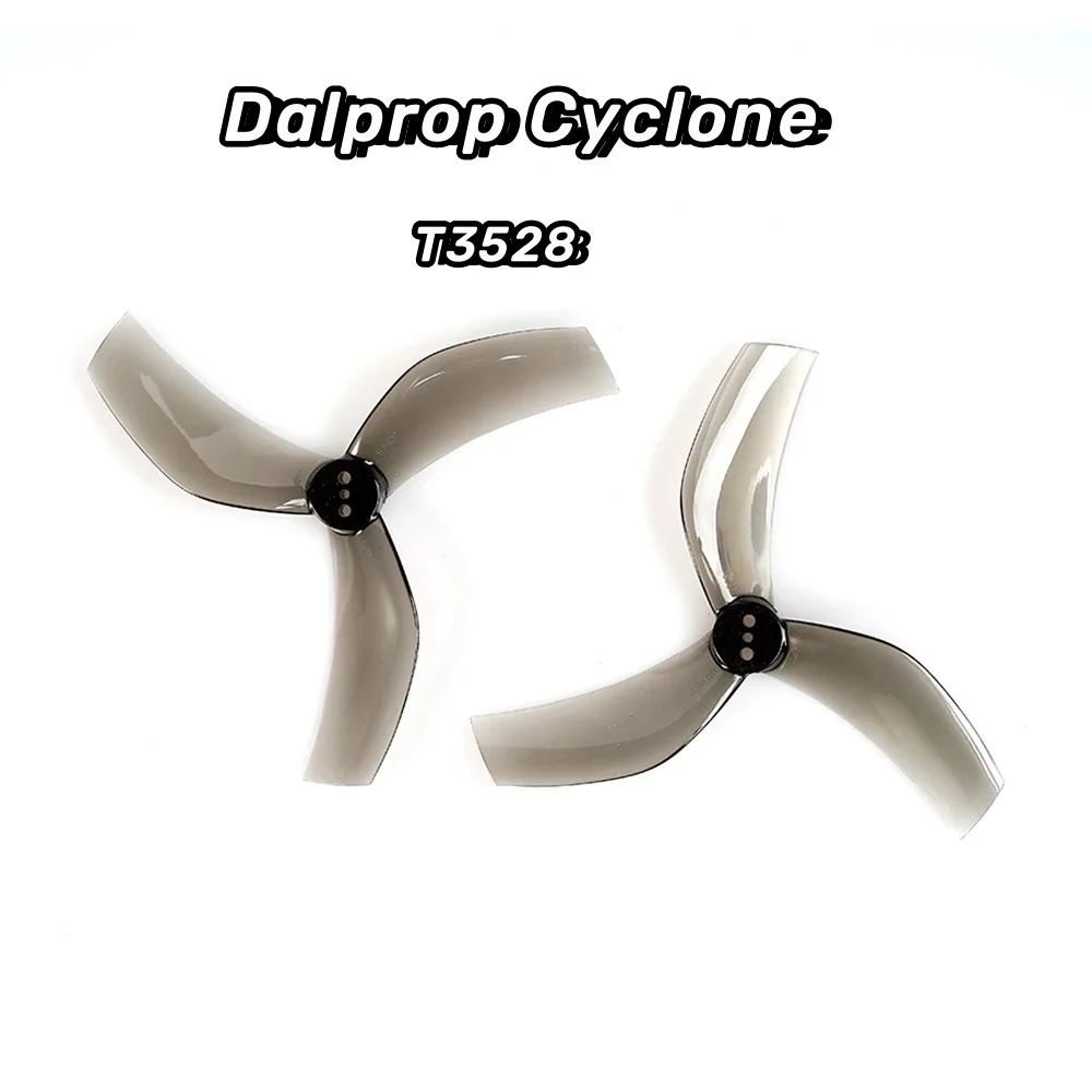 4Pairs Foxeer Dalprop Cyclone T3528 3.5inch 3-Blade Propeller 1.5mm Hole 2mm Hole CW CCW For FPV Racing Toothpick Foxwhoop