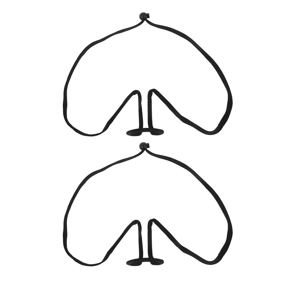 

2Pcs Neck Hanging Microphone Holder Adjustable Stable Mic Clamp Portable Hands-Free Mic Stand for Stage Microphone Stand