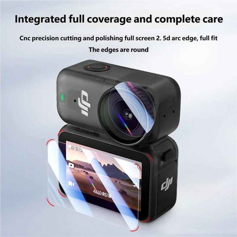 High Definition Tempered Glass Screen and Lens Protector Film for DJI Osmo Nano Camera Accessory