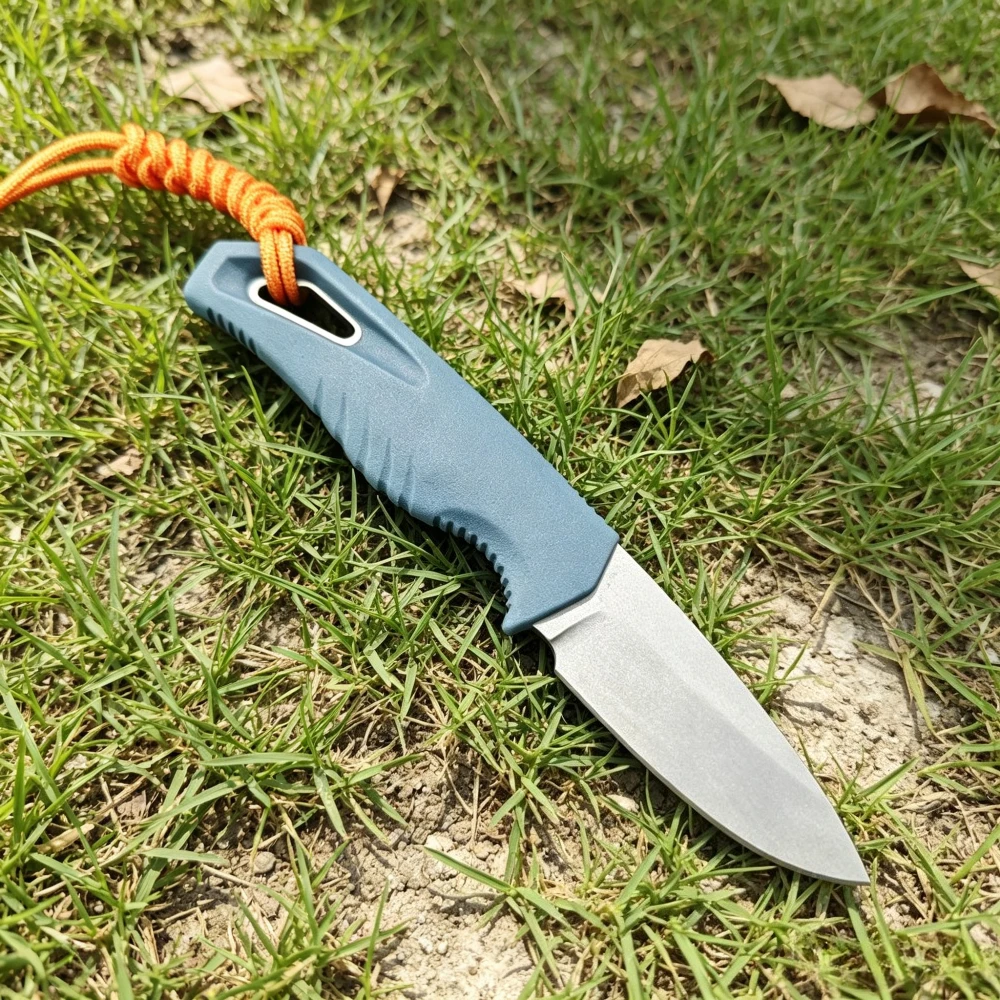 18050 야외용 EDC 고정식 칼날 칼, 파란색 나일 - Edc Carry Fixed Blade 리뷰 및 가격