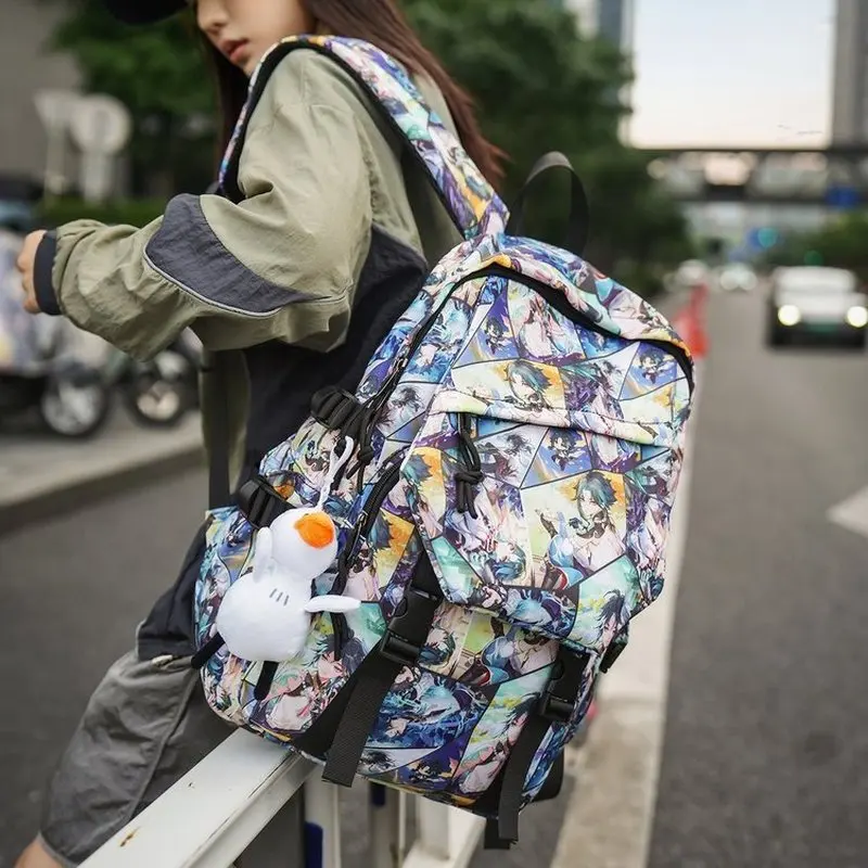Brand Design Women Floral Backpack Female School Bags For Teenage Girls School Backpack