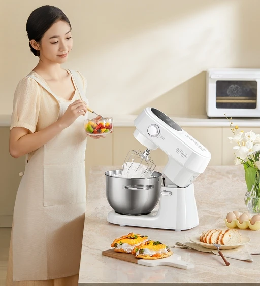 20 فولت 6L 800 واط 304 الفولاذ المقاوم للصدأ ضوء الصوت تيار مستمر آلة الطبخ وآلة العجين آلة التحريك اللمس
