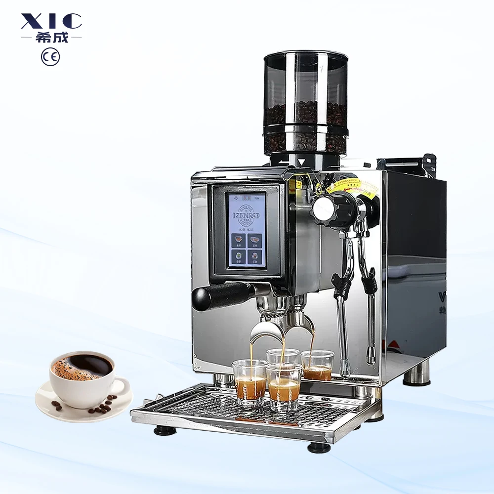 

Hot Selling Automatic Easy to Operate Espresso Machine Office Cafe Small Semi-Automatic Coffee Machine