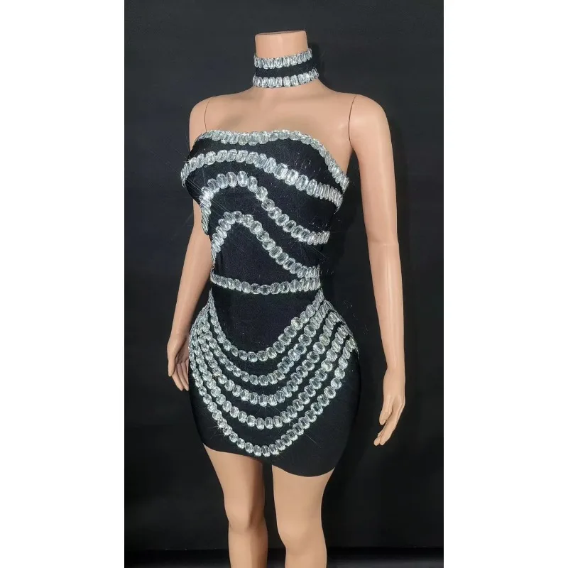 

Evening dress for birthday party Sexy Beaded Evening Gown Dinner Dress for Ladies Long