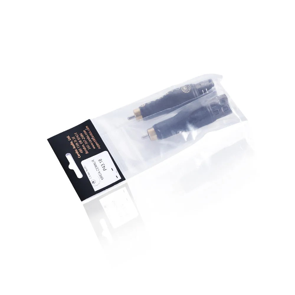 American CARDAS MRCA-CEMXLR Series P43.18 RCA Male to XLR Male Plug Adapter