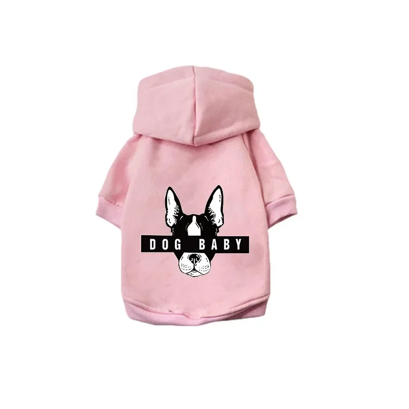 Autumn and winter dog clothing pet hooded sweater with plush two legged pet clothing small and medium-sized dog pet supplies