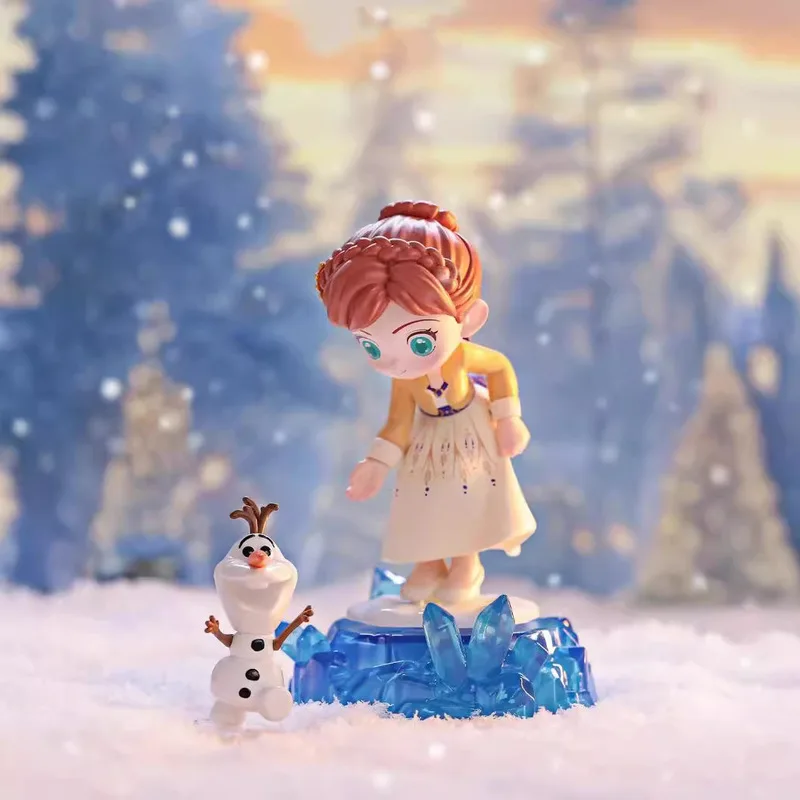 Popular Disney Frozen Magic Series Blind Box Toys Anna Elsa Mysterious Box Exquisite Doll Trendy Toys Collection Ornaments Gifts