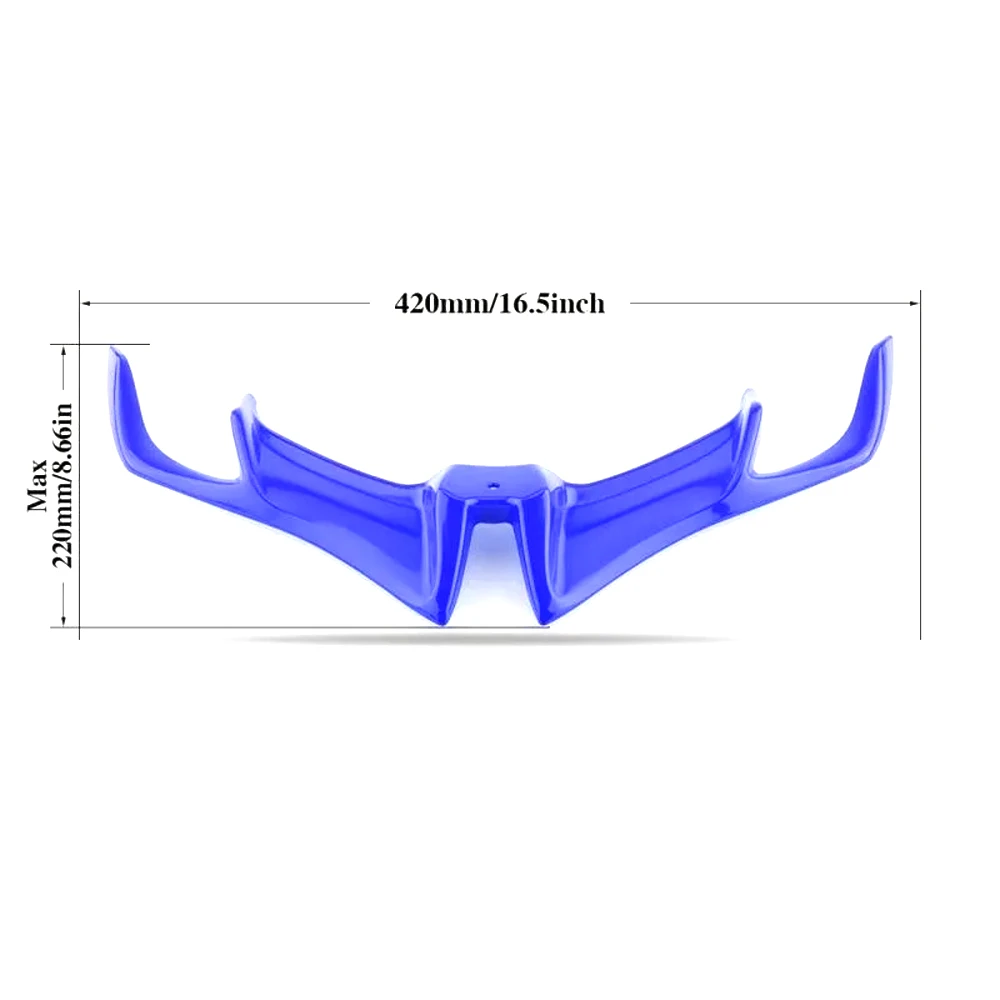 Motorrad Neue Front Verkleidung Winglet Flügel Abdeckung Trim Für Yamaha R15 V3 2017 2018 2019 2020 2021 Shark Fin Schnabel moto Zubehör – Detail 8
