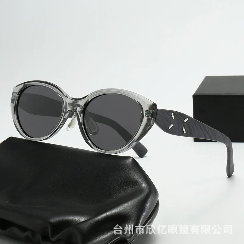 New Margiela TR90 Silicone Pito Light Luxury Premium Sensitive Polarized Cat's Eye Sunglasses  Women's Sunglasses