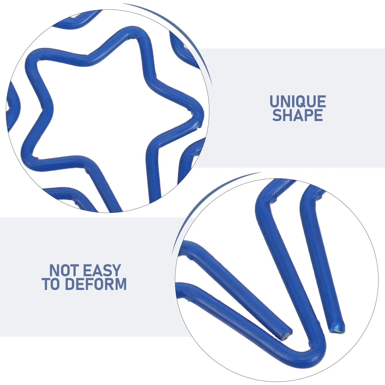 120 قطعة دبابيس ورق على شكل نجمة معدنية صغيرة الجدة مخطط الزخرفية كليب لمكتب المدرسة الزفاف مذكرة ملاحظات القرطاسية #6