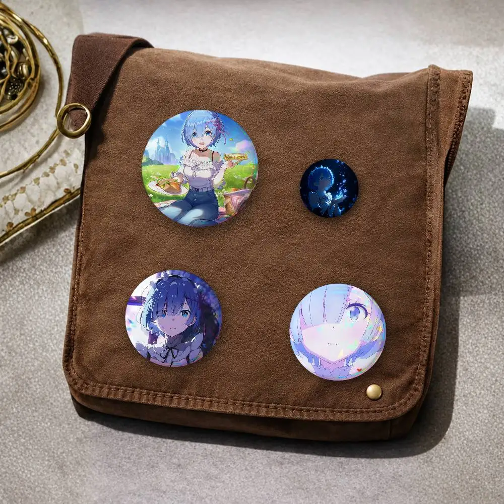 RE-M- Badge Creative Brooch Clothing Backpack Accessories Lapel Pin