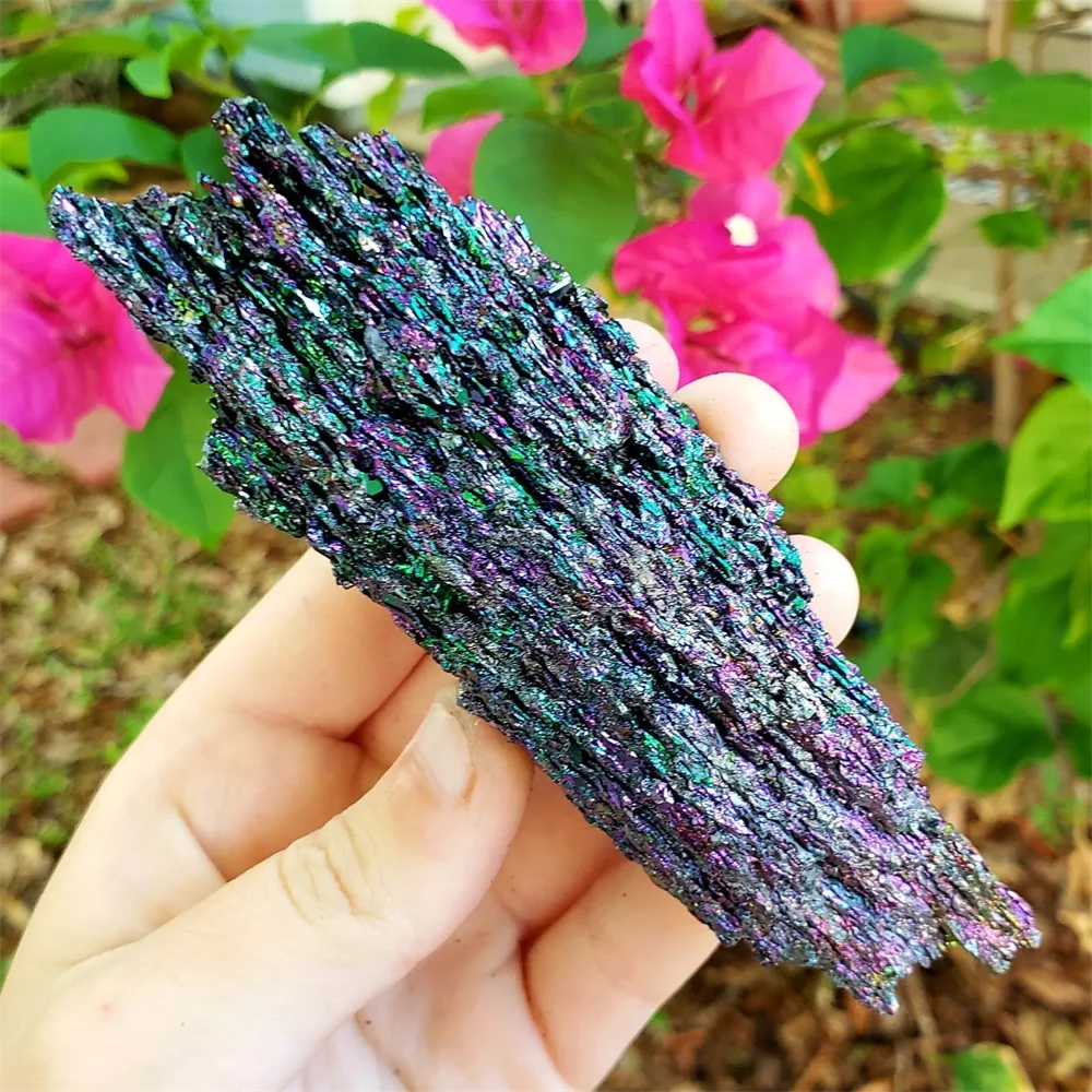 Carborundum Silicon Carbide Rainbow Mineral Crystals Repair Gemstones, Spiritual Healing, Meditation, Purifying The Air