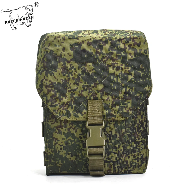 

PHECDA Military gear 1000D durable polyester Russia EMR FG camouflage PKM100 molle tactical pouch