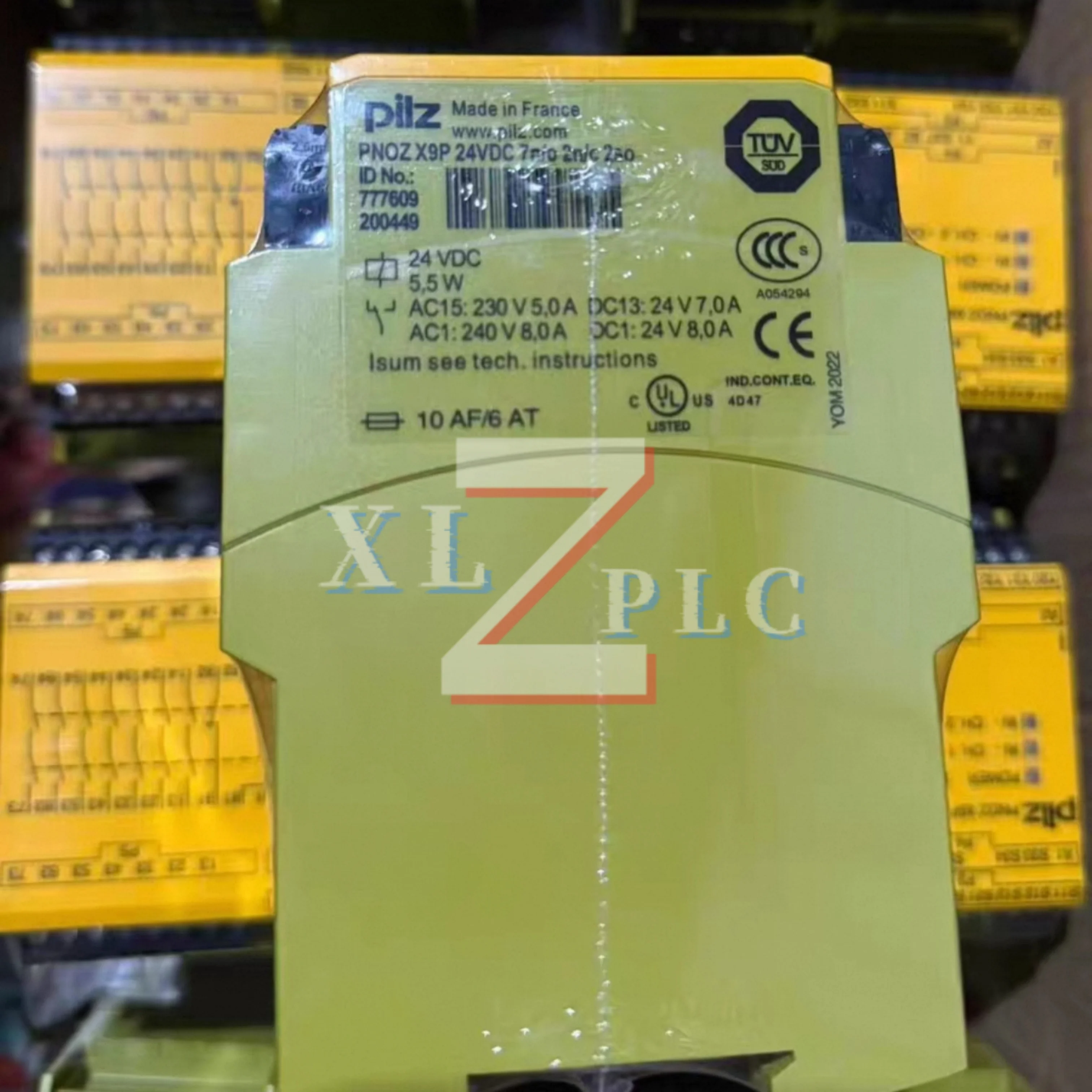 777602 PNOZ XV1P 777606 PNOZ X9P 777609 PNOZ X9P مرحل أمان العلامة التجارية الجديدة