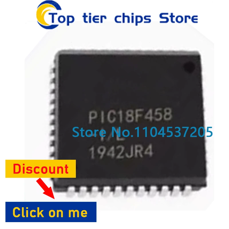 

1 шт./лот PIC18F458-I/L PIC18F458 PLCC новый и оригинальный