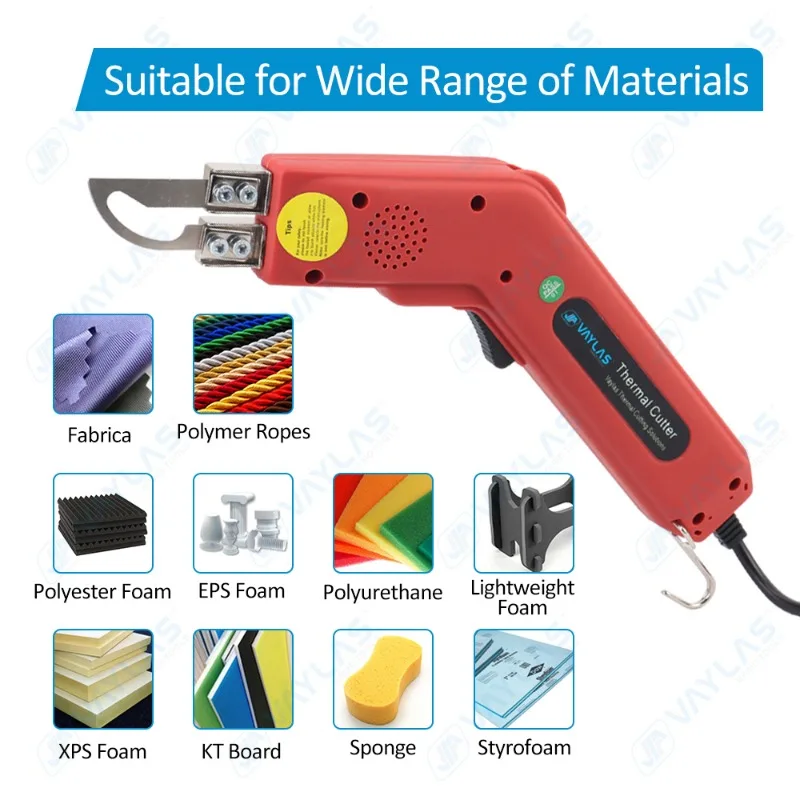 Foam Cutter Pro Electric Hot Knife Styrofoam Heat Cutter Fabric Cutting Tool Kit with Adjustable Temperature Fast Heating Cutter