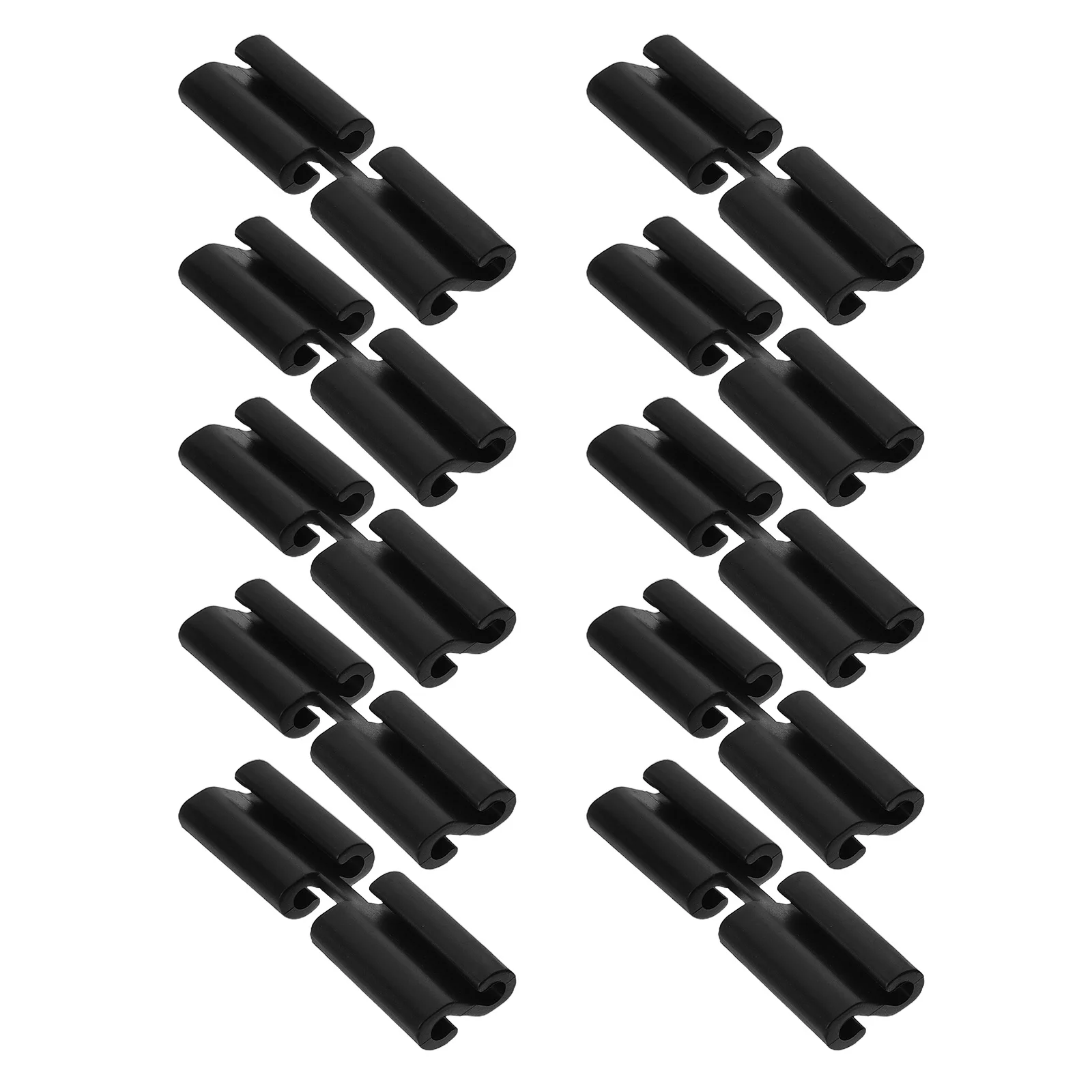 

10 шт., соединительные зажимы для кольца ловкости для футбольных тренировочных палок, высокопрочный материал, устойчивый к атмосферным воздействиям, портативный дизайн