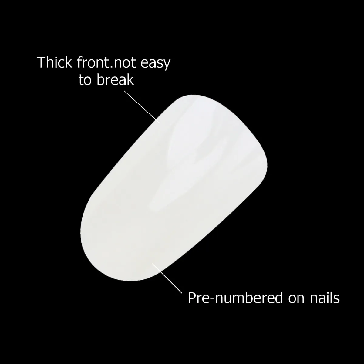 600Pcs False Nails Natural Col - Nail Art Natural Simple ulasan dan harga