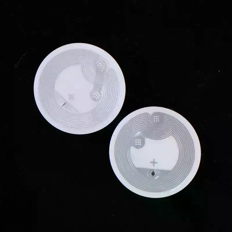 RFID Tags Stickers Ntag215 NFC Tag 13.56MHz ISO14443A Sticker Phone Available RFID Adhesive Label 10Pcs