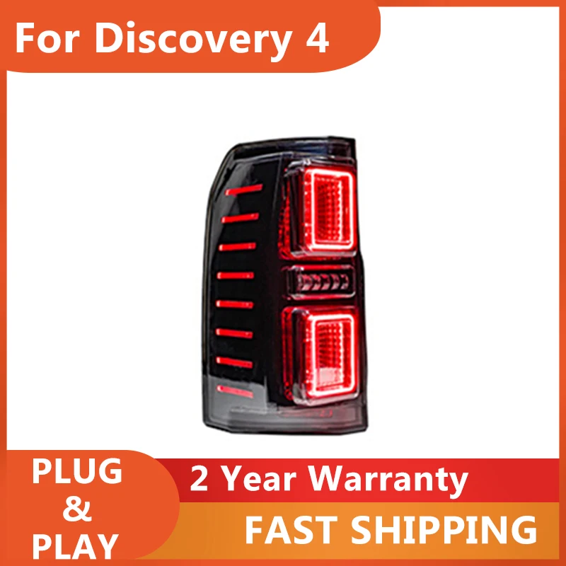 

Car Accessories for Land Rover Discovery 4 Tail Lights 2005-2016 Discovery 4 Taillights Rear DRL Fog Brake Turn Signal Reversing
