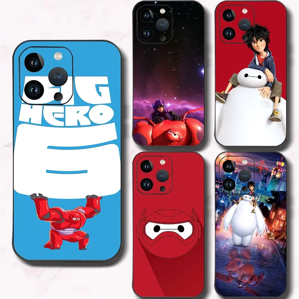 

Big H-Hero 6 Phone Case For Iphone 15 11 13 14 Pro Max 7 8 Plus X Xr Xs Max Se2020 12mini Cover Case