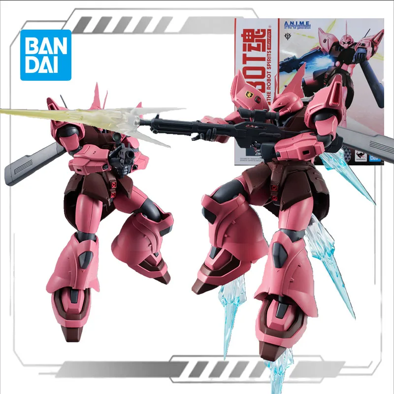 BANDAI Original Model Kit ROBOT SOUL GUNDAM  ZAKU GELGOOG ANAVEL GATO Anime Figure Model Toys Model for Boys Foam Packaging