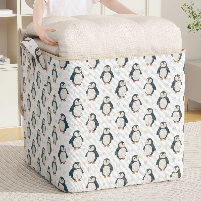 1 Stück Kleidungs-Aufbewahrungstasche mit großem Fassungsvermögen, multifunktionale bewegliche Verpackungsbeutel, faltbare Quilt-Organizer-Tasche