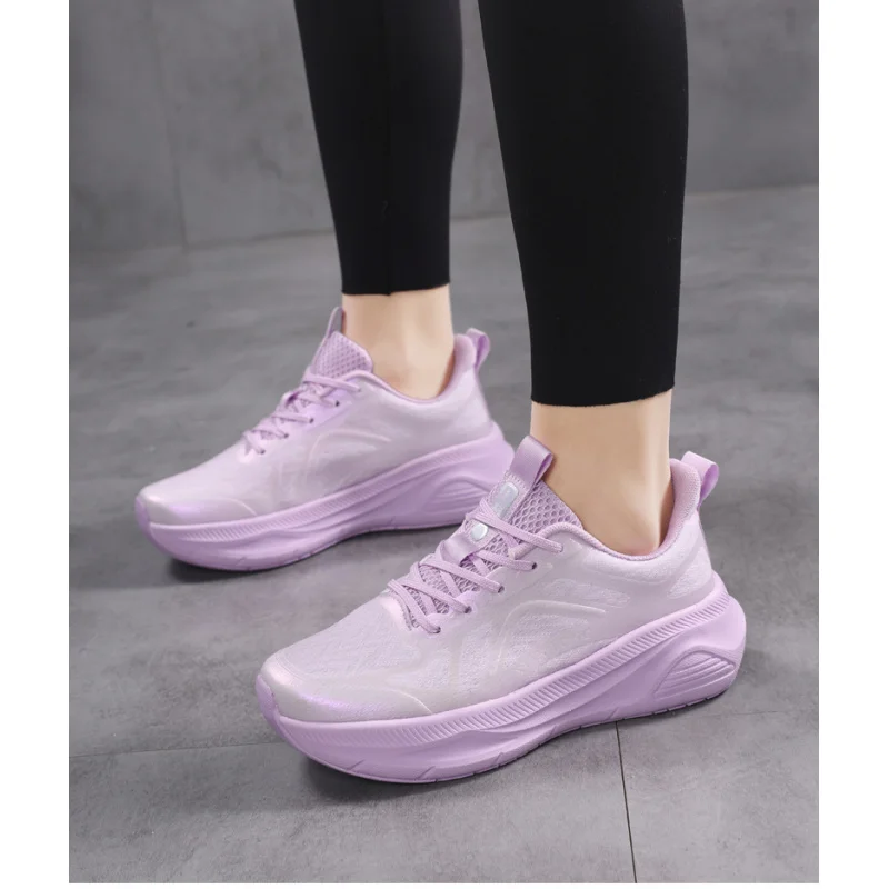 

2025 New Autumn Men's Shoes - Breathable Mesh Running Shoes, Cushioned Carbon Plate Speed Training, Anti-Slip Durable Hiking Sho