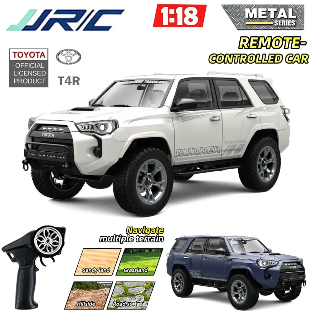 1:18 HG4-209 RC Car Toyota Superbar 4R 4WD Alloy Remote Control Vehicle With Full Car Lighting For Boy's&Adults To Collect Gift