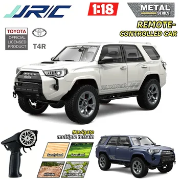 Samochód RC 1:18 HG4-209 Toyota Superbar 4R 4WD, zdalnie sterowany, wykonany z metalu, z pełnym oświetleniem, dla chłopców i dorosłych, idealny na prezent dla kolekcjonerów.