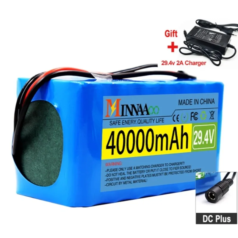 

HoverBoard 40000mAh Rechargeable Batteries 29.4V Lithium BatteryWheelchair Battery 7S3P li ion Battery Pack for HoverBoard