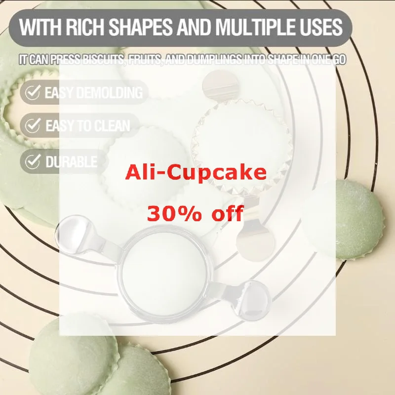 1/3Pcs Manual Pasta Cookie Molds Ravioli Cutter Press Mold With Wooden Handle Kitchen Baking Tool For Dumplings Lasagna Pierogi