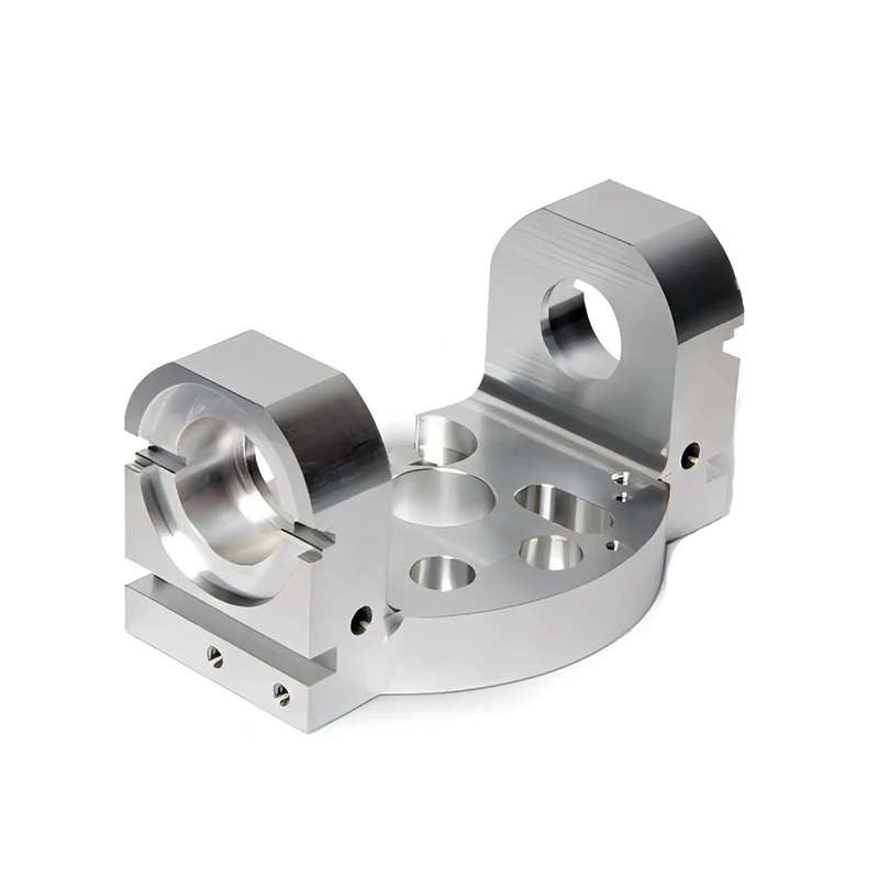 

Aluminum alloy precision CNC machining parts, equipment connection base, mechanical mounting holder