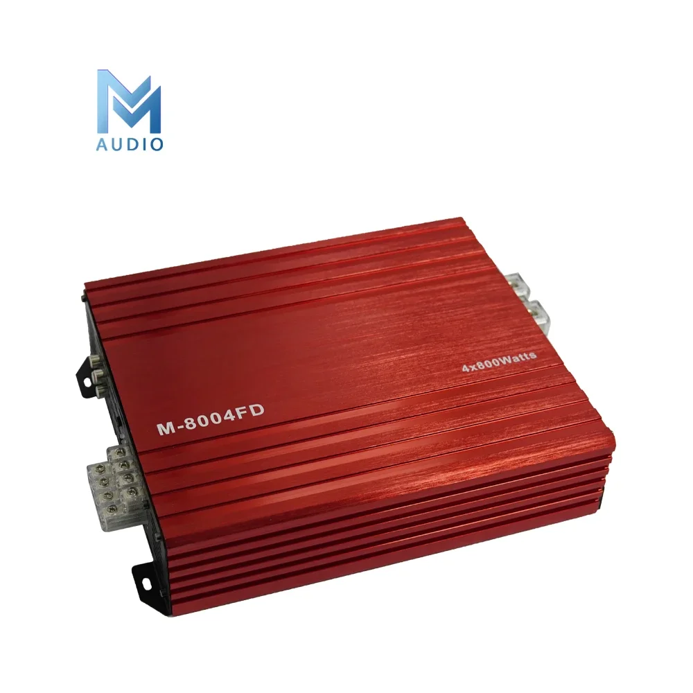 High Quality Brazilian Amplifier 800W 4CH Class D Power Amplifier Full Fange Car Amplifier Subwoofer Audio