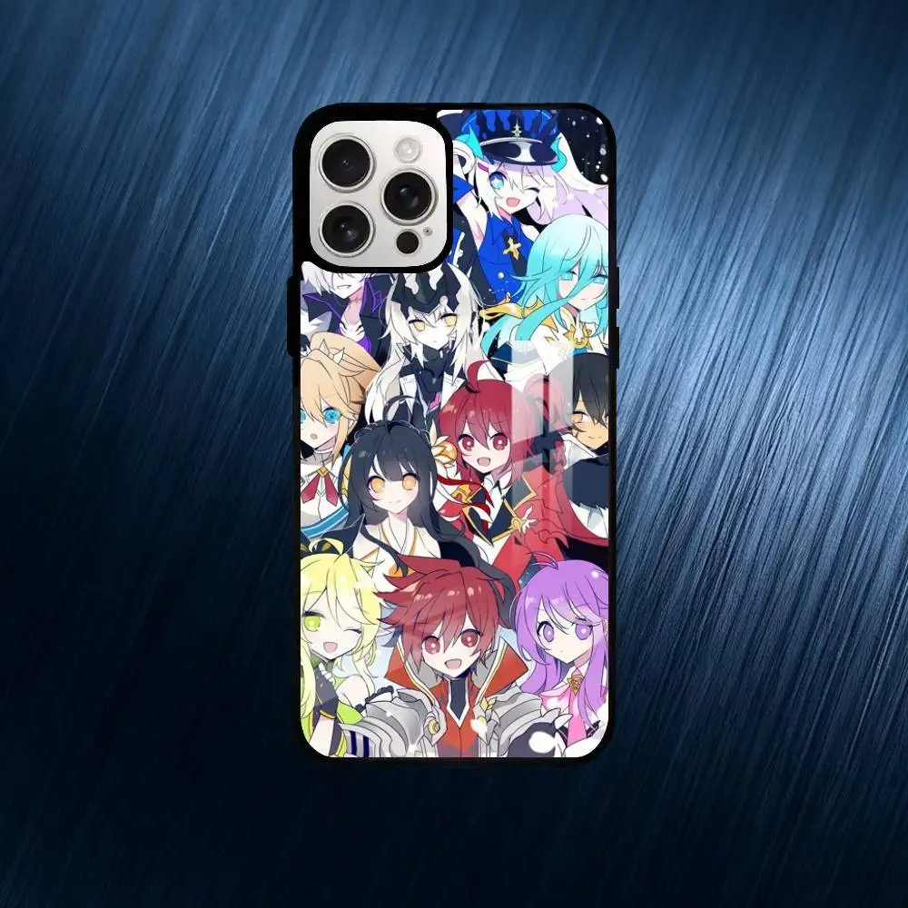 Capa de telefone Game E-Elsword para iPhone17,16,15,14,13,12,11,Plus,Pro,Max para capa de carregamento sem fio Magsafe