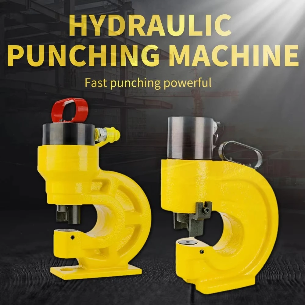 Hole Puncher Metal Punching Tool Electric Bus Metal Hydraulic Drilling Machine Hydraulic Hole Eyelet Punching Machine