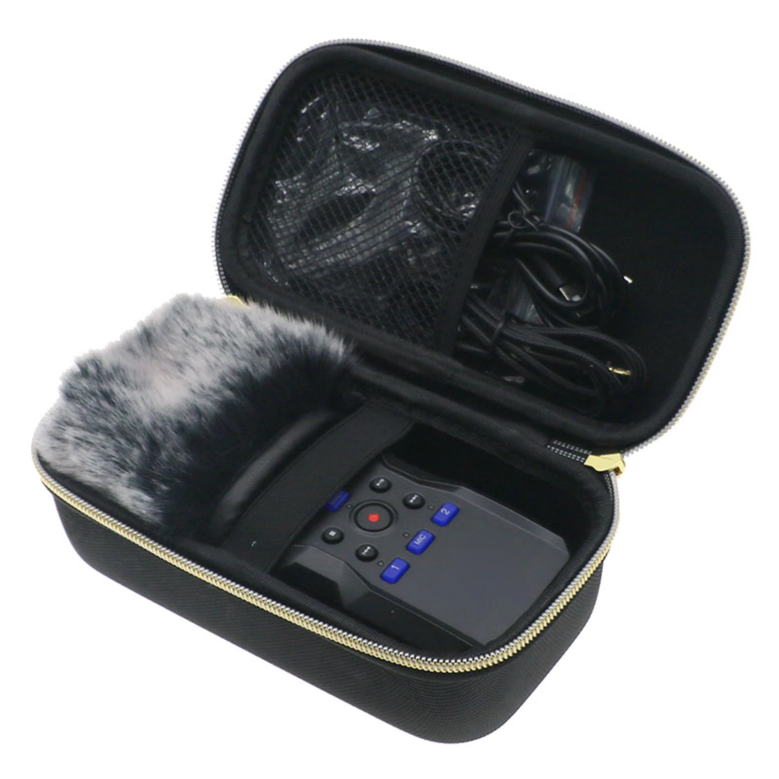 Microphone Carrying Case For Zoom H4essential Case Shockproof EVA Hard Case Wear Resist Portable Protective Case for Studio