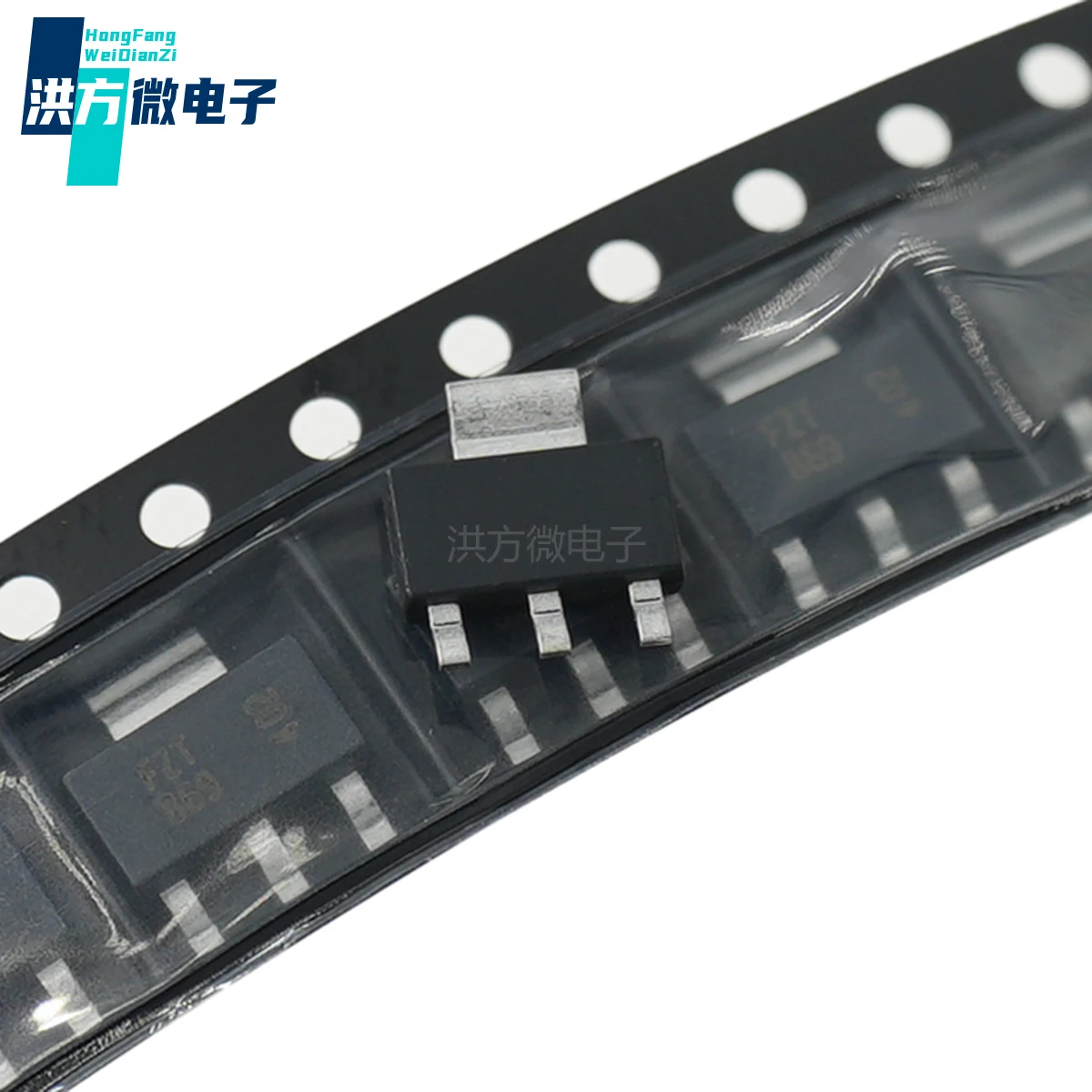 10 قطعة الأصلي FZT869 BJT 3W 25V 7A NPN SOT-223-3 FZT869TA FZT 869 AEC-Q101