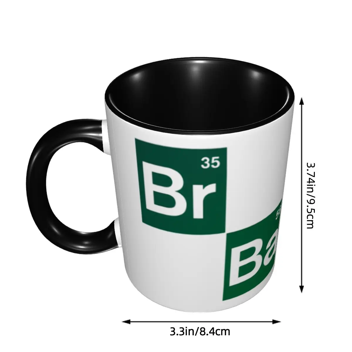 Breaking Elements Bad Coffee Mug DIY Personalized Heisenberg TV Show Ceramic Milk Tea Mug Cup