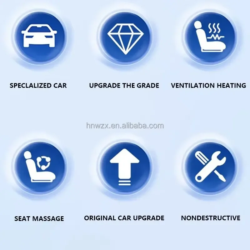 For Land Cruiser Business Car Seats With Electric Foot Pedals for Vans and so on Car Seats