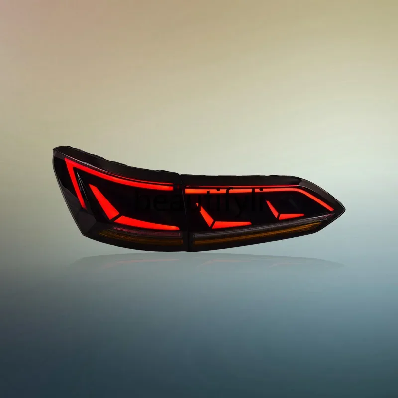 

LED tail light assembly 19-23 modified LED dynamic water steering tail light assembly