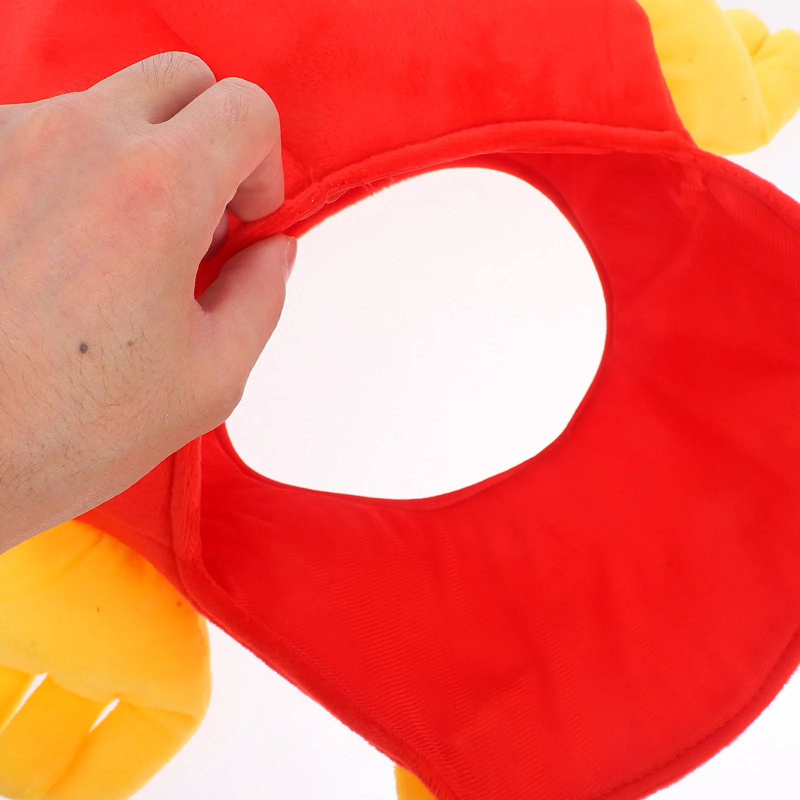 

Chicken Costume Hat Soft Comfortable Cosplay Hat Party Festival Animal Headwear Prop Animal Hats for Adults Festival Headwear