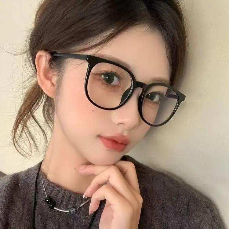 1/4PCS Anti Blue Light Blocking Glasses Clear Anti Radiation Computer Glasses Replaceable Lens for Women/Men