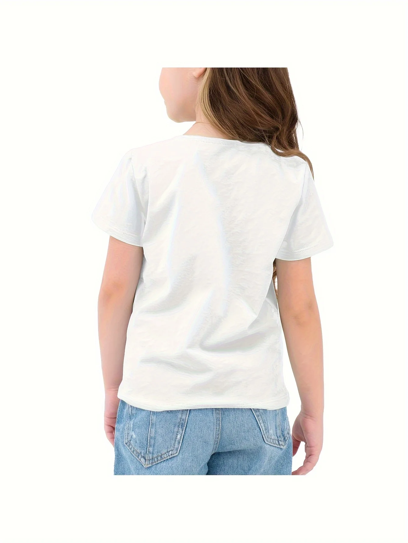 Fashion Pink Pony Club Cow Girl Shirt Print Children T-Shirt Kids Tee Summer Girl Boy Shirt Casual Tops Crewneck Clothing