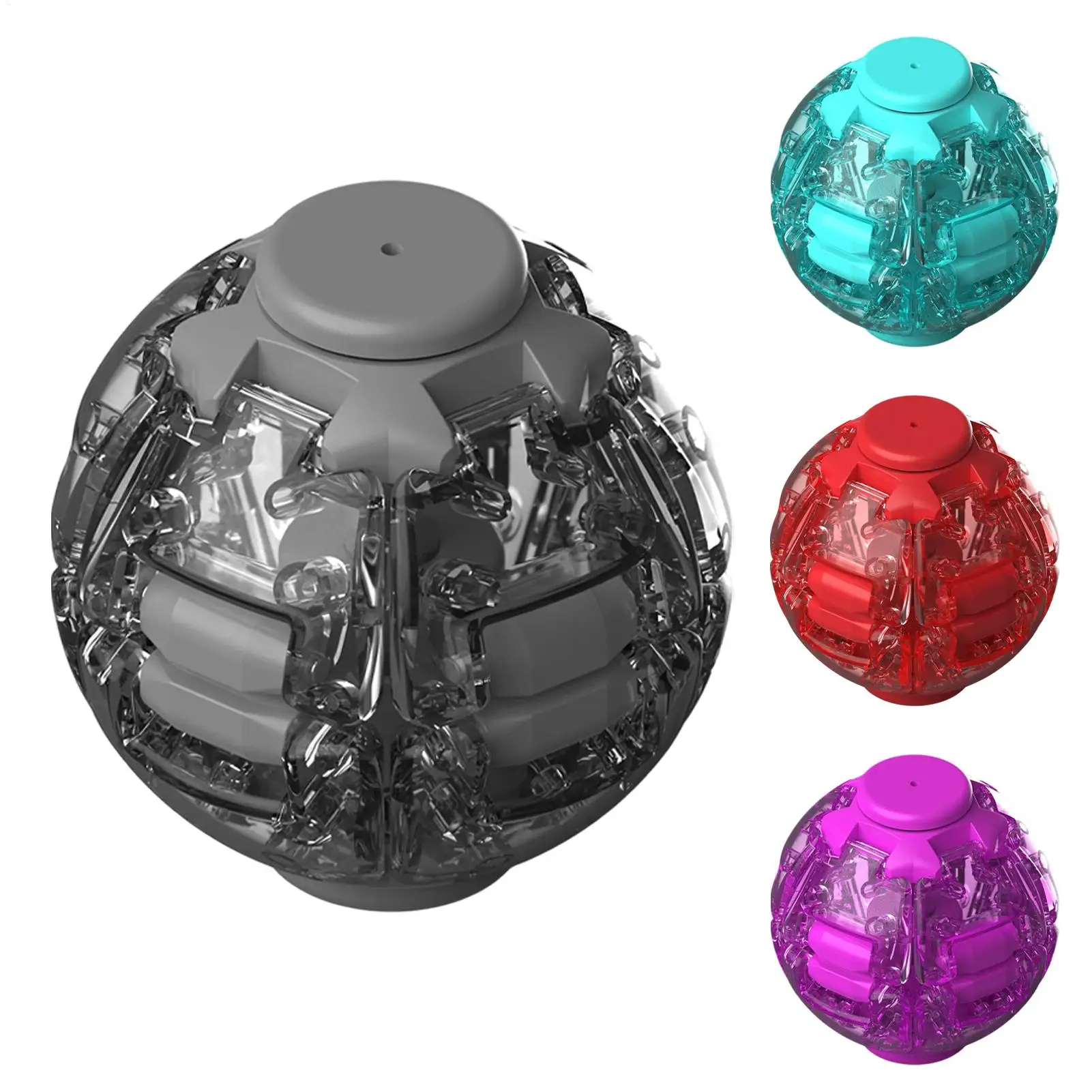Transforming Fidget Spinner Ball Press To Spin Stress Relief Toy Deformation Sensory Finger Spinner For Kids Adults Relief Gift