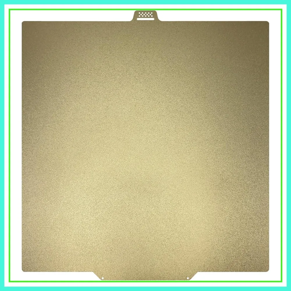 

280x280mm Dual-Textured PEI Build Plate for QIDI Q2, Double-Sided Spring Steel Sheet with Strong Adhesion & Easy Part Removal
