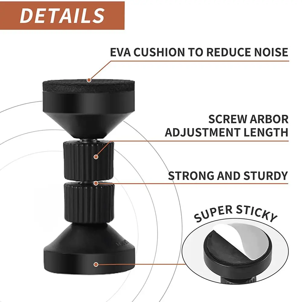 Bed Frame Anti-Shake Tool Adjustable Thread Headboard Stopper Bedside Telescopic Support Cabinet Sofa Funiture image 4