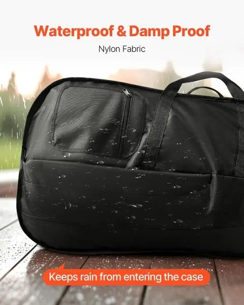 Portable Composite Carbon Fiber 4/4 Full Size Violin Case Black Carrying Bag