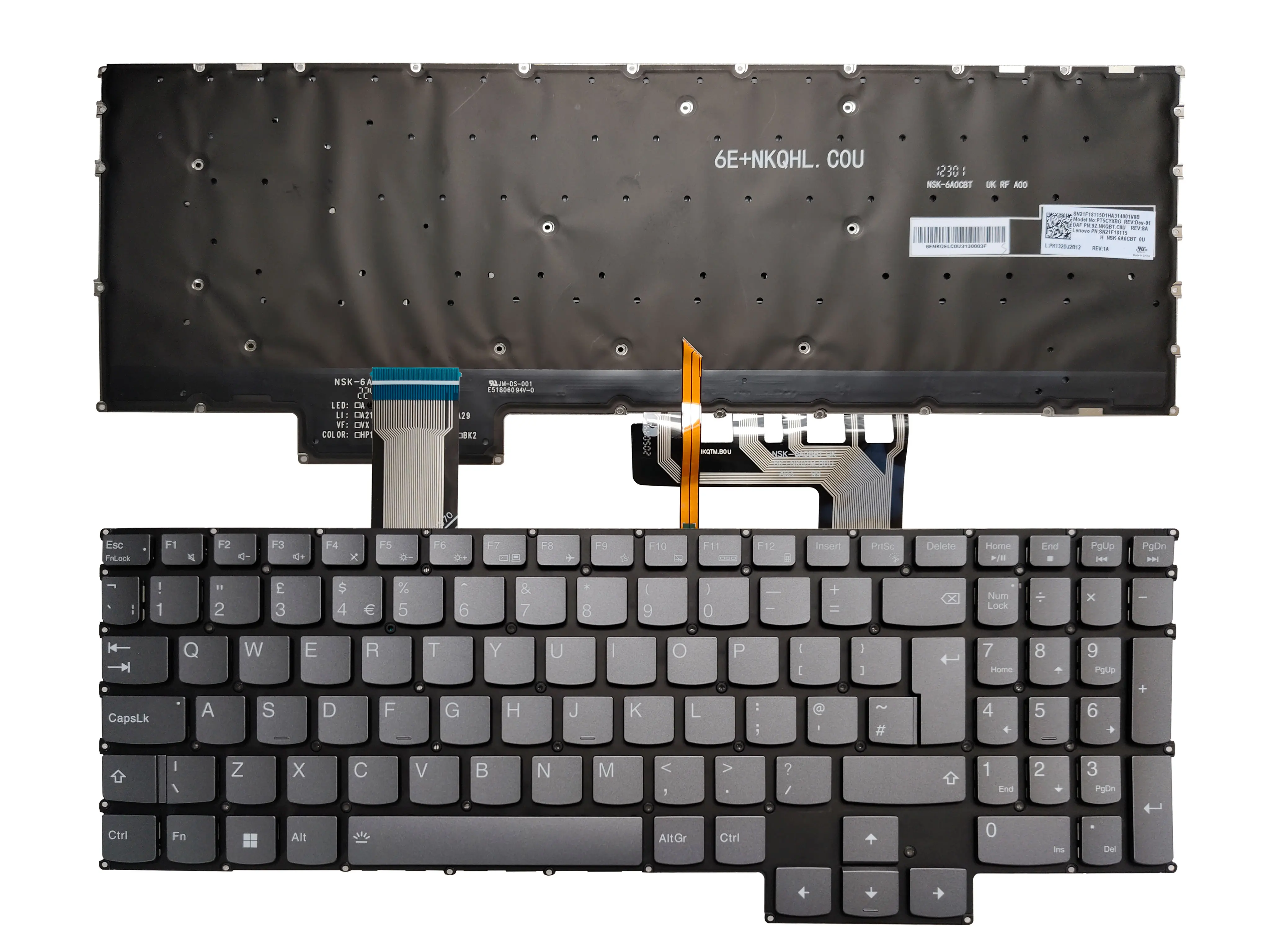 

Клавиатура для ноутбука Lenovo Legion 5 Pro 16ITH6 5 Pro 16ITH6H R9000P Y9000P 2022 Legion 5 Pro 16IAH7H UK